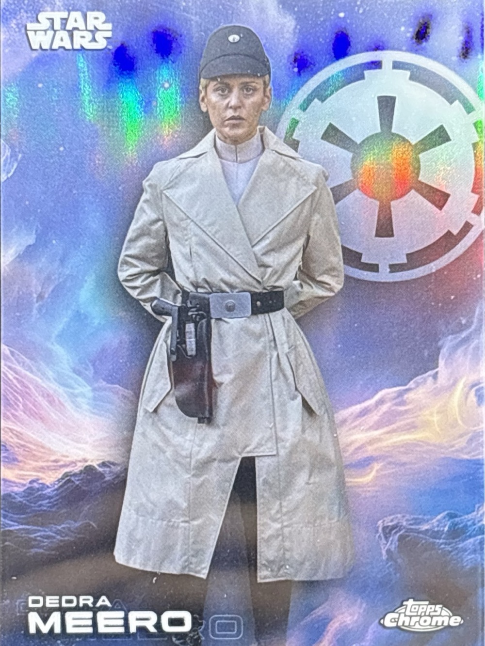 Topps Chrome Star Wars Chrome Dedra Meero Card
